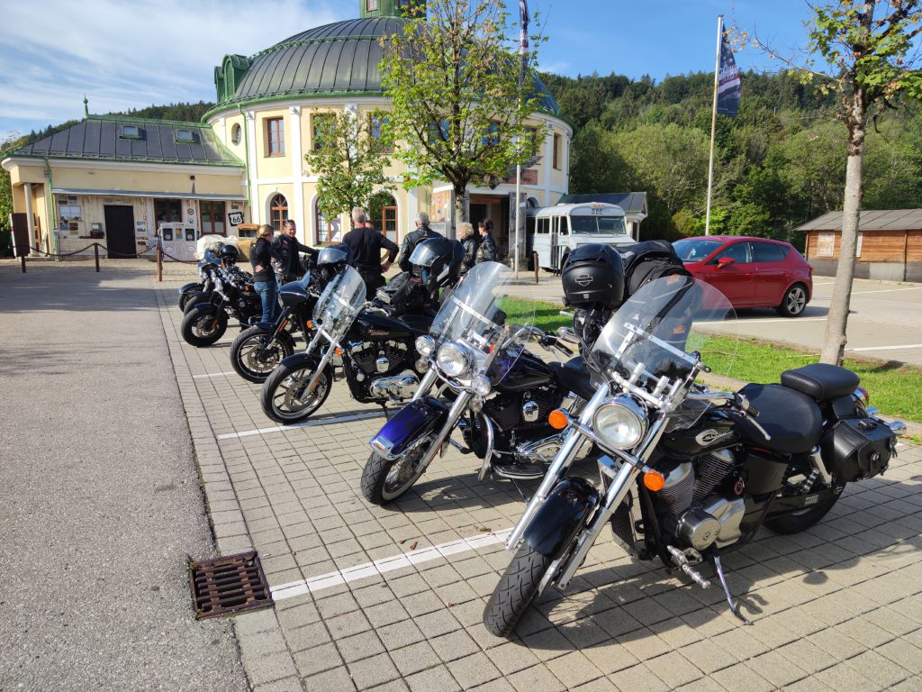 Harleys der Jailhouse Biker